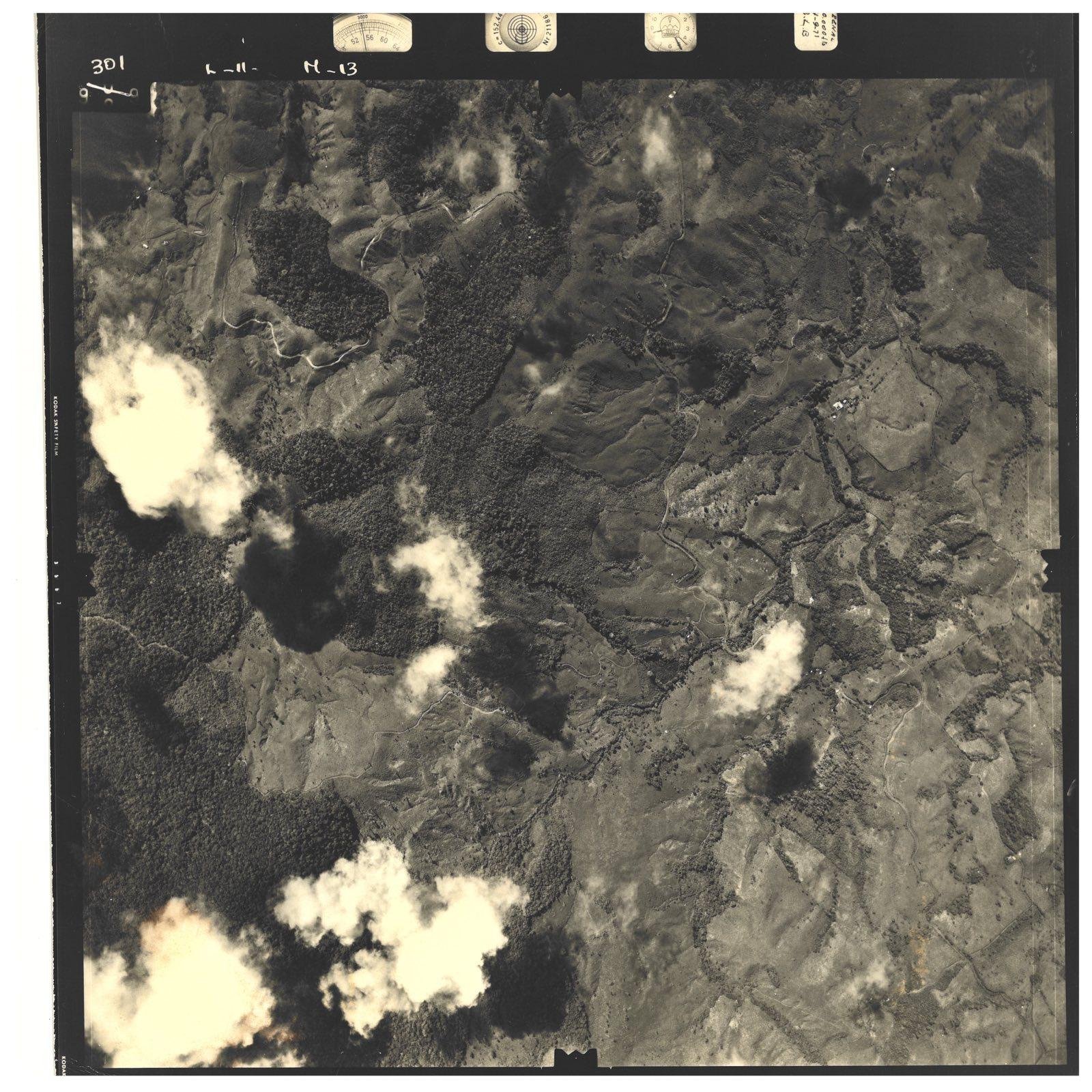 The next subsequent frame in the sequence after the UAP image appeared 